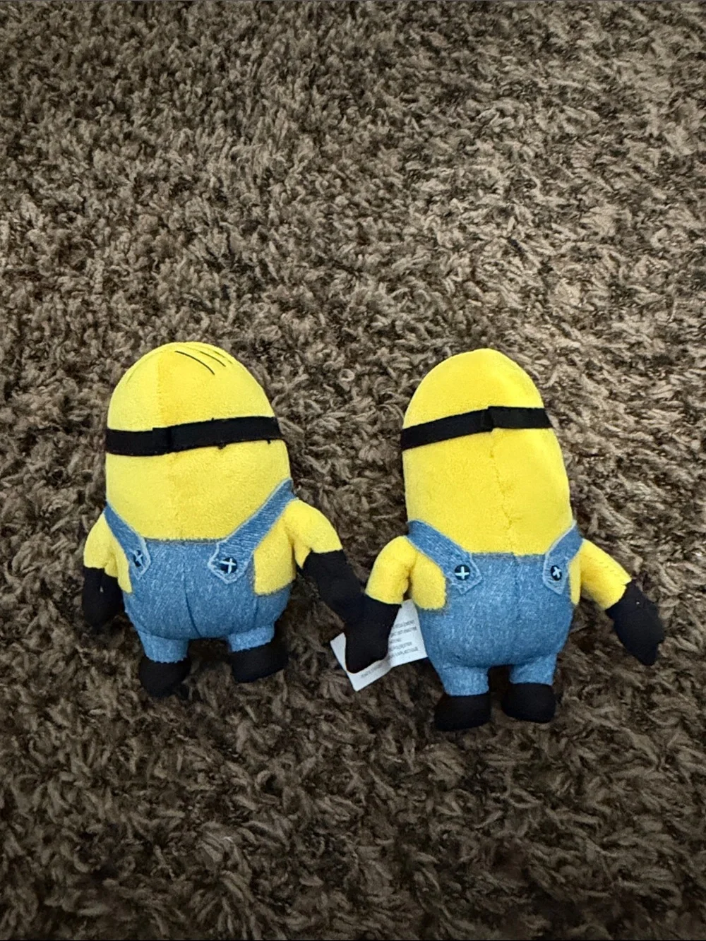 Universal Yellow and Blue Minion Plush Duo